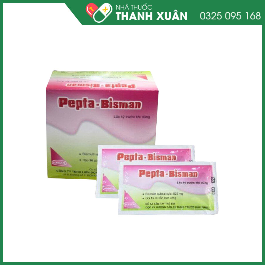 Pepta-Bisman điều trị các vấn đề về dạ dày, giảm tiêu chảy